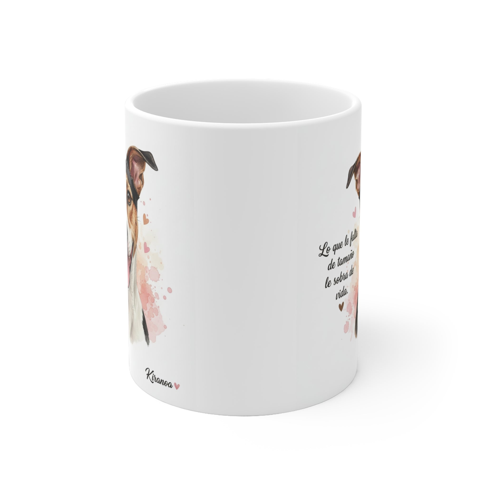 Taza cerámica Bodeguero 325 ml – vista lateral