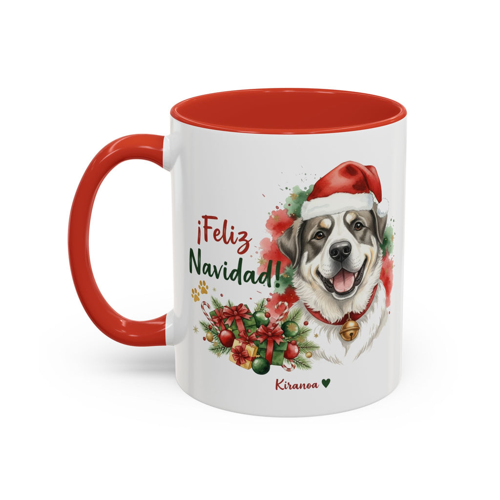 Taza Navideña Mastín del Pirineo | ¡Feliz Navidad!