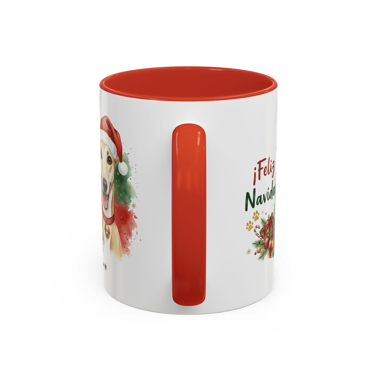Taza Navideña Whippet | ¡Feliz Navidad!