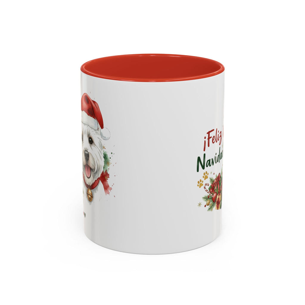 Taza Navideña Westie | ¡Feliz Navidad!