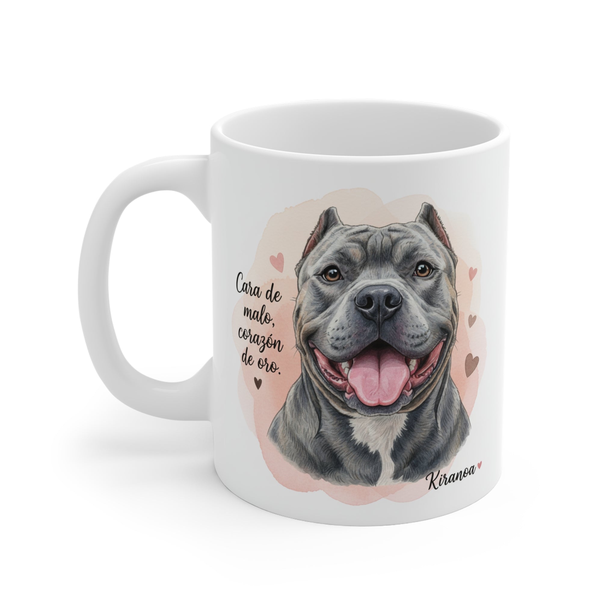Taza American Bully | Cara de malo corazón de oro