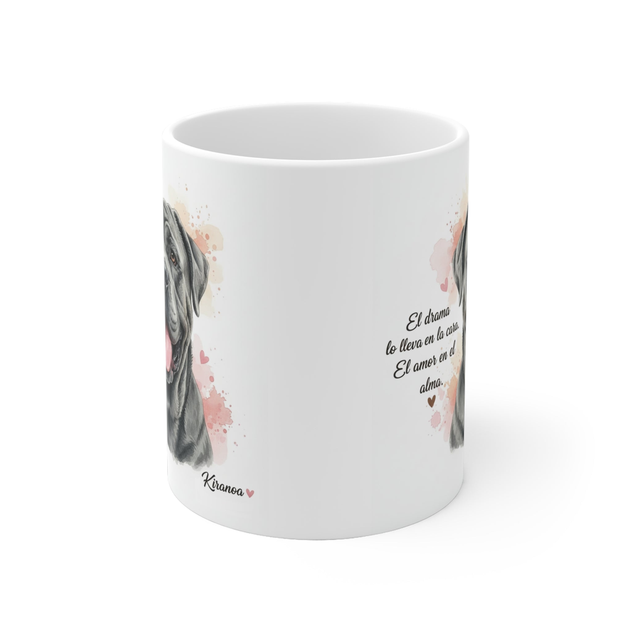 Taza Mastín Napolitano | El drama lo lleva en la cara el amor en el alma