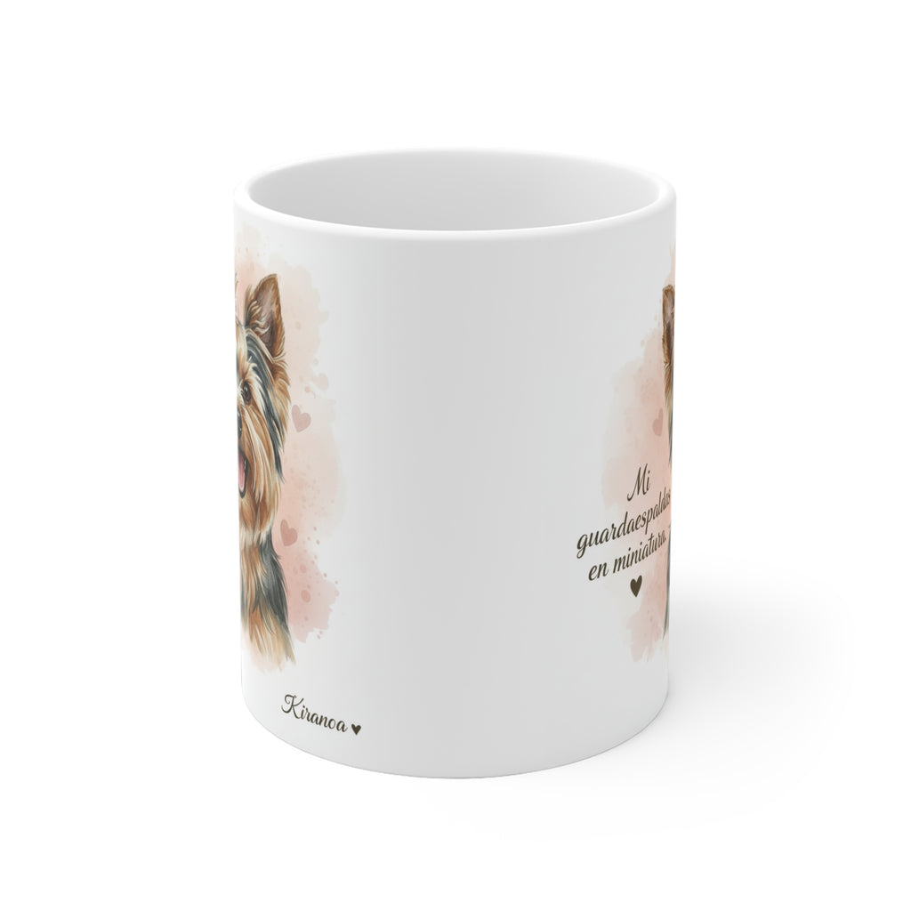 Taza cerámica Yorkshire Terrier 325 ml – vista lateral