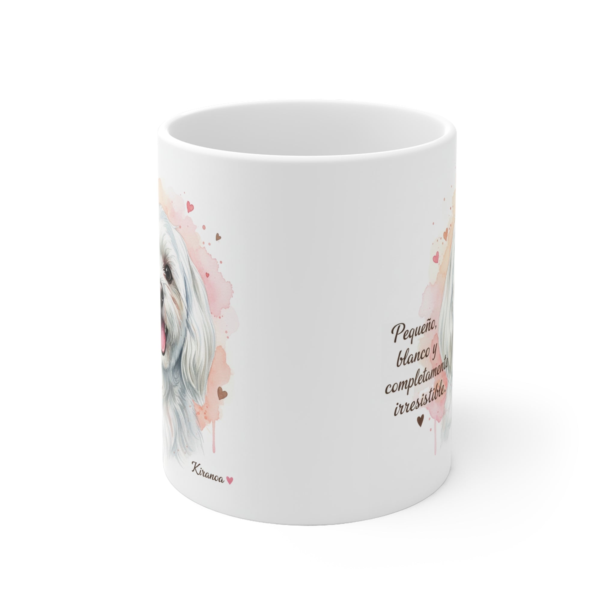 Taza Bichón Maltés | Pequeño blanco y completamente irresistible