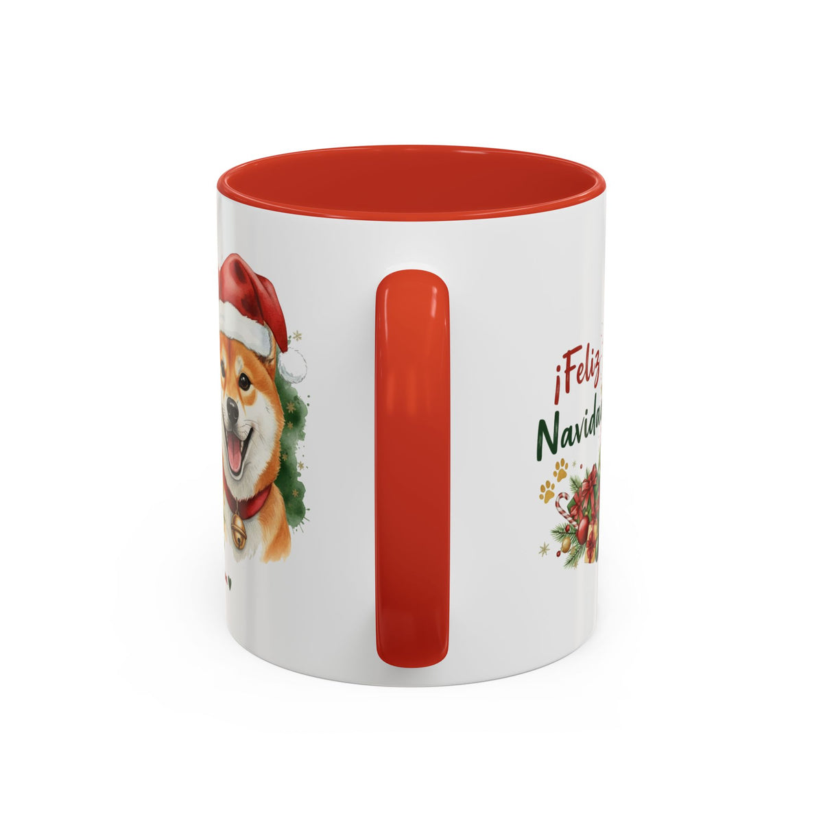 Taza Navideña Shiba Inu | ¡Feliz Navidad!