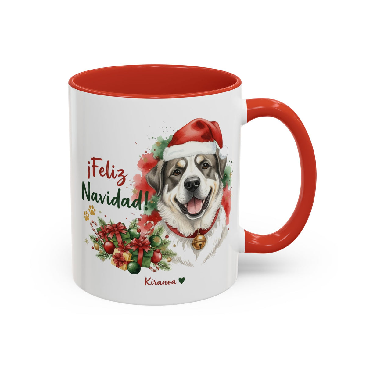 Taza Navideña Mastín del Pirineo | ¡Feliz Navidad!