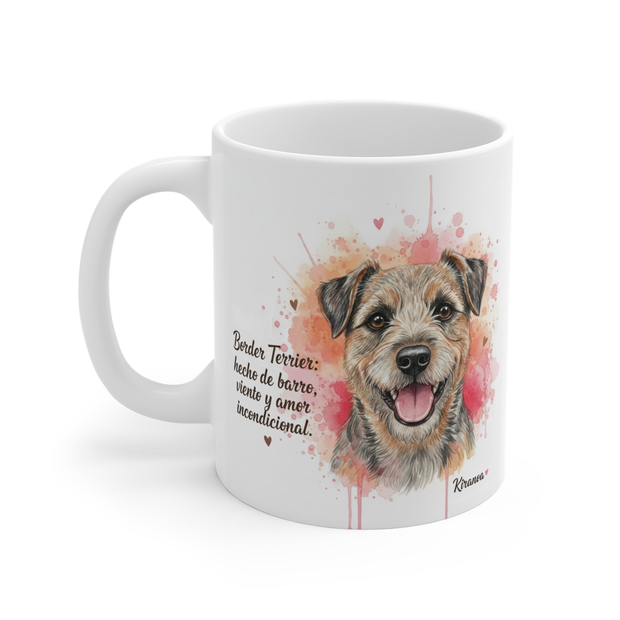 Taza Border Terrier | Border Terrier: hecho de barro viento y amor incondicional
