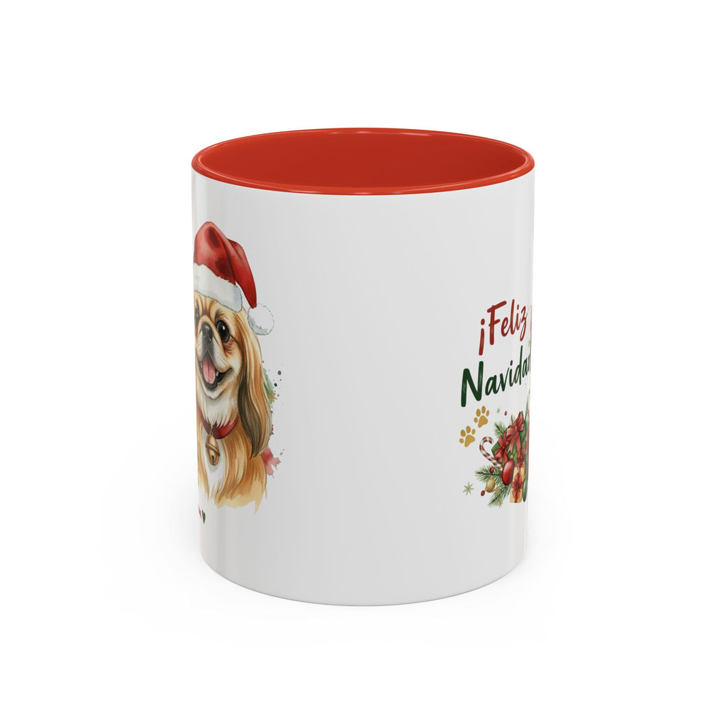 Taza Navideña Pequinés | ¡Feliz Navidad!