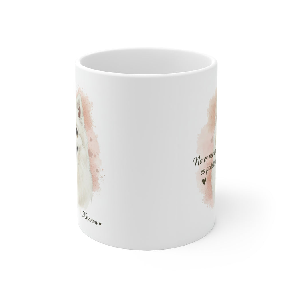 Taza cerámica Pomerania 325 ml – vista lateral