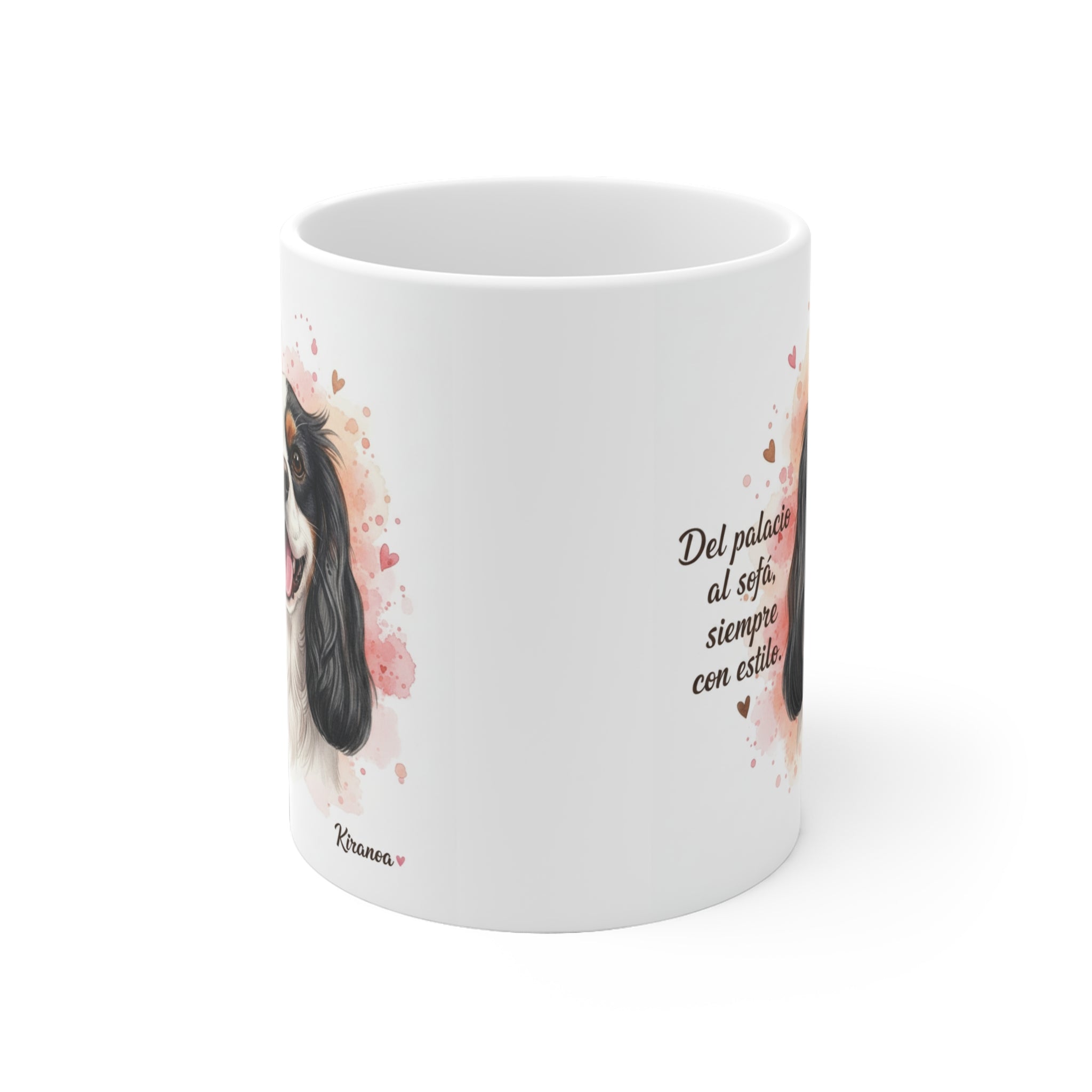 Taza Cavalier King Charles Spaniel | Del palacio al sofá siempre con estilo