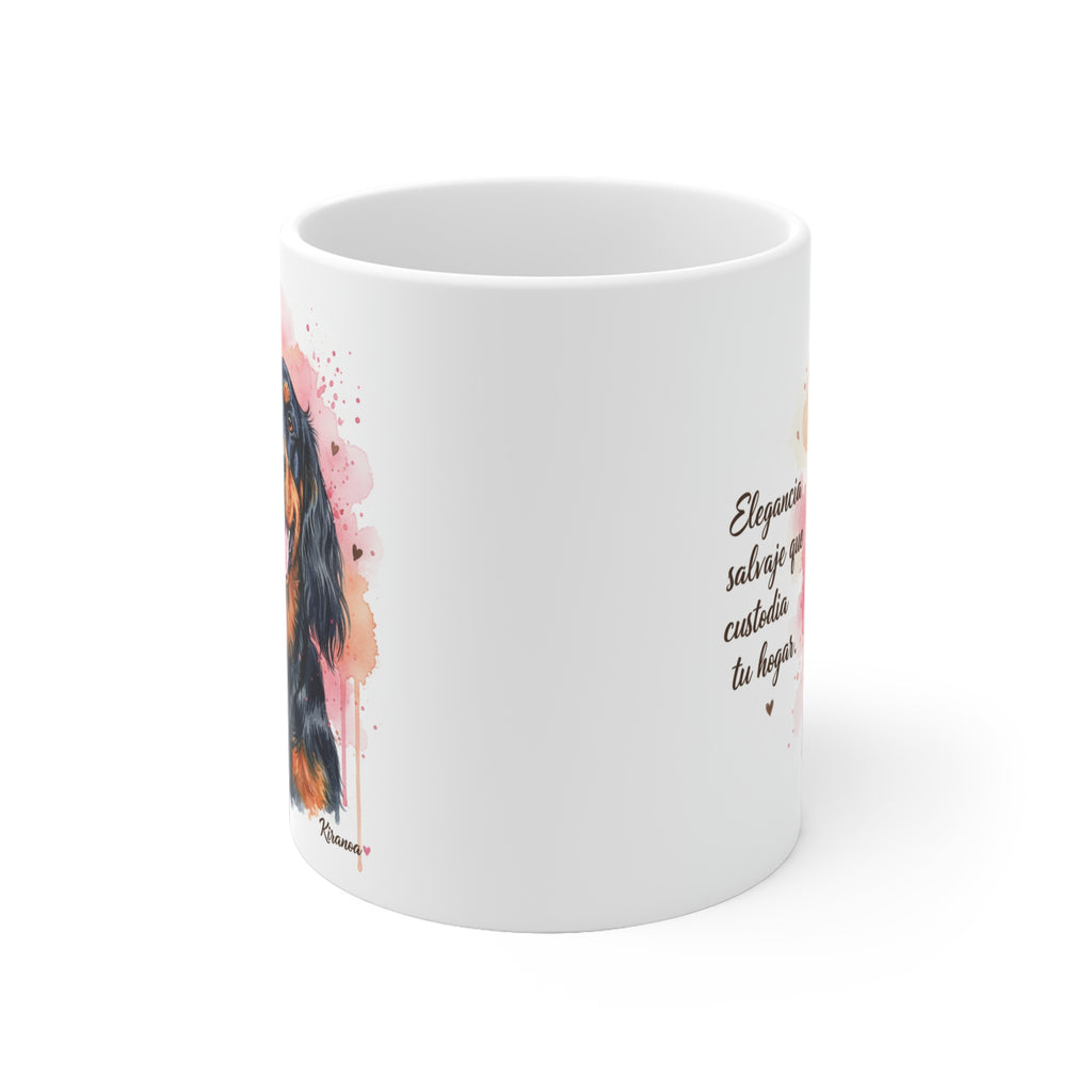 Taza Setter Gordon  | Elegancia salvaje que custodia tu hogar