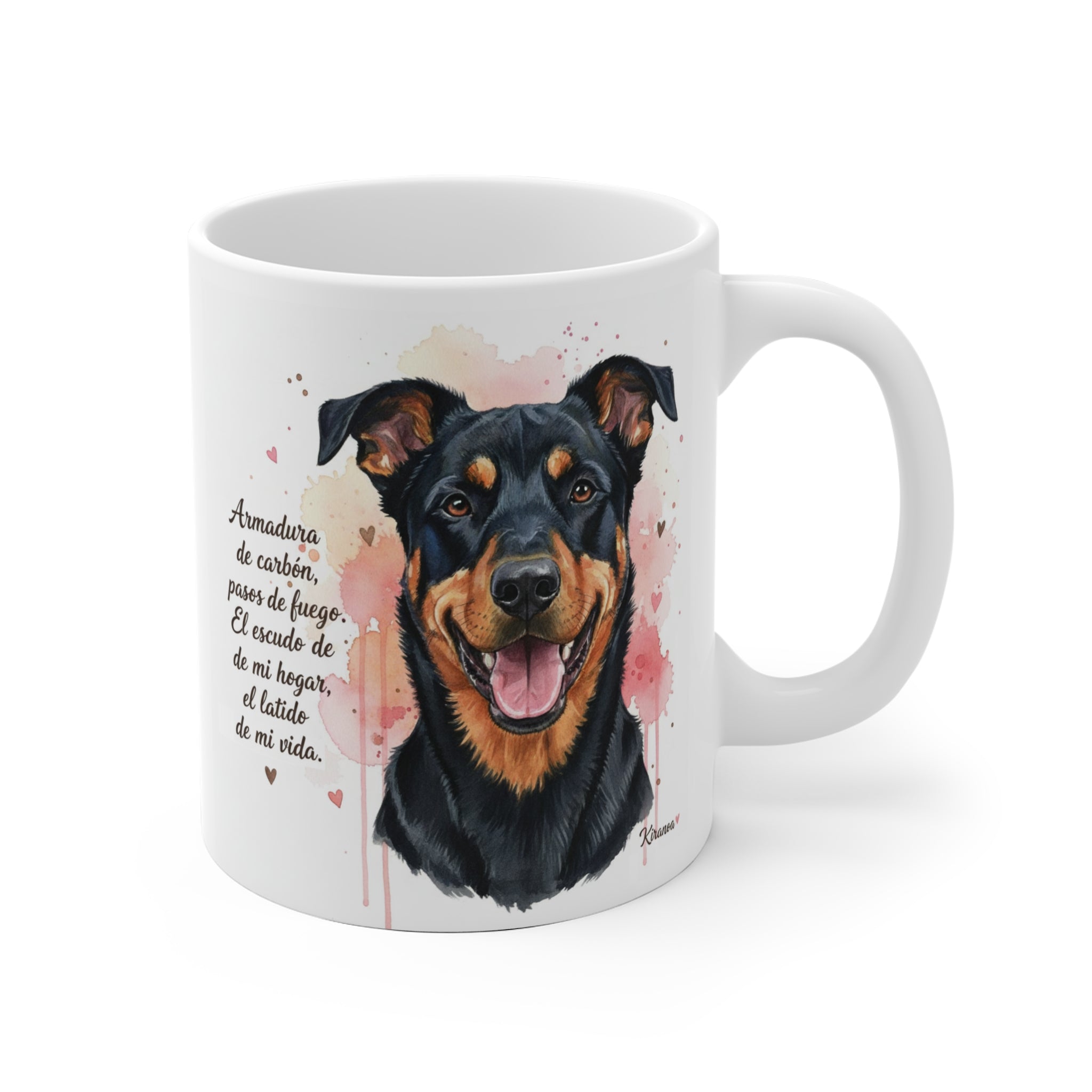 Taza Beauceron | Armadura de carbón pasos de fuego