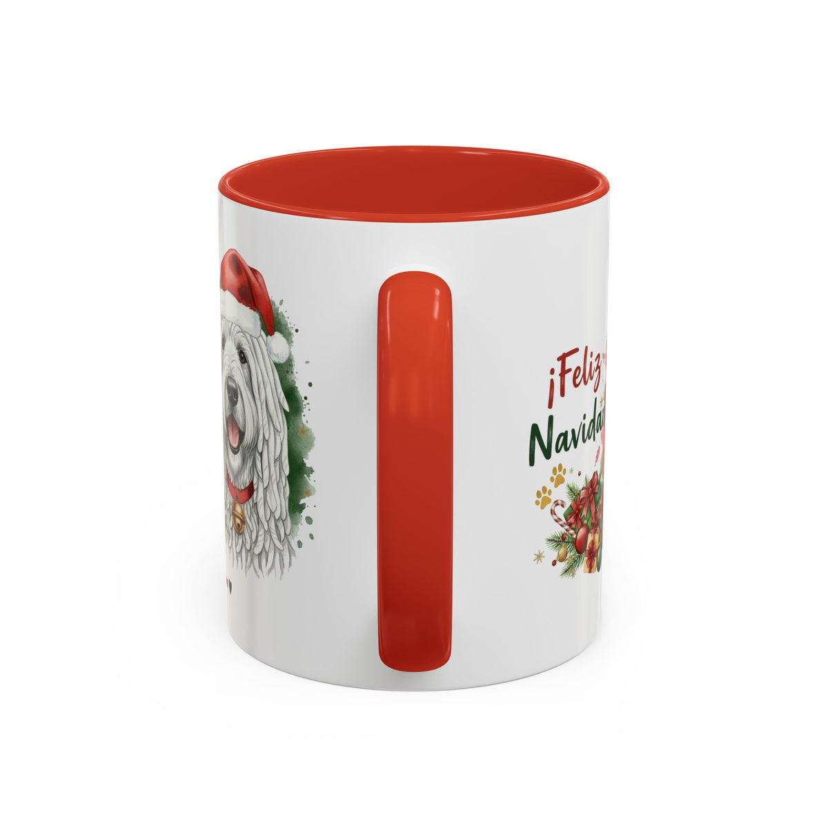 Taza Navideña Komondor | ¡Feliz Navidad!