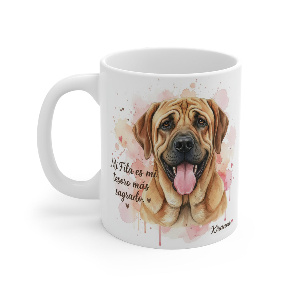 Taza Fila Brasileiro | Mi Fila es mi tesoro más sagrado