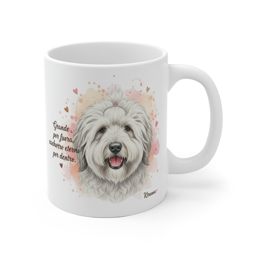 Taza Bobtail | Grande por fuera cachorro eterno por dentro