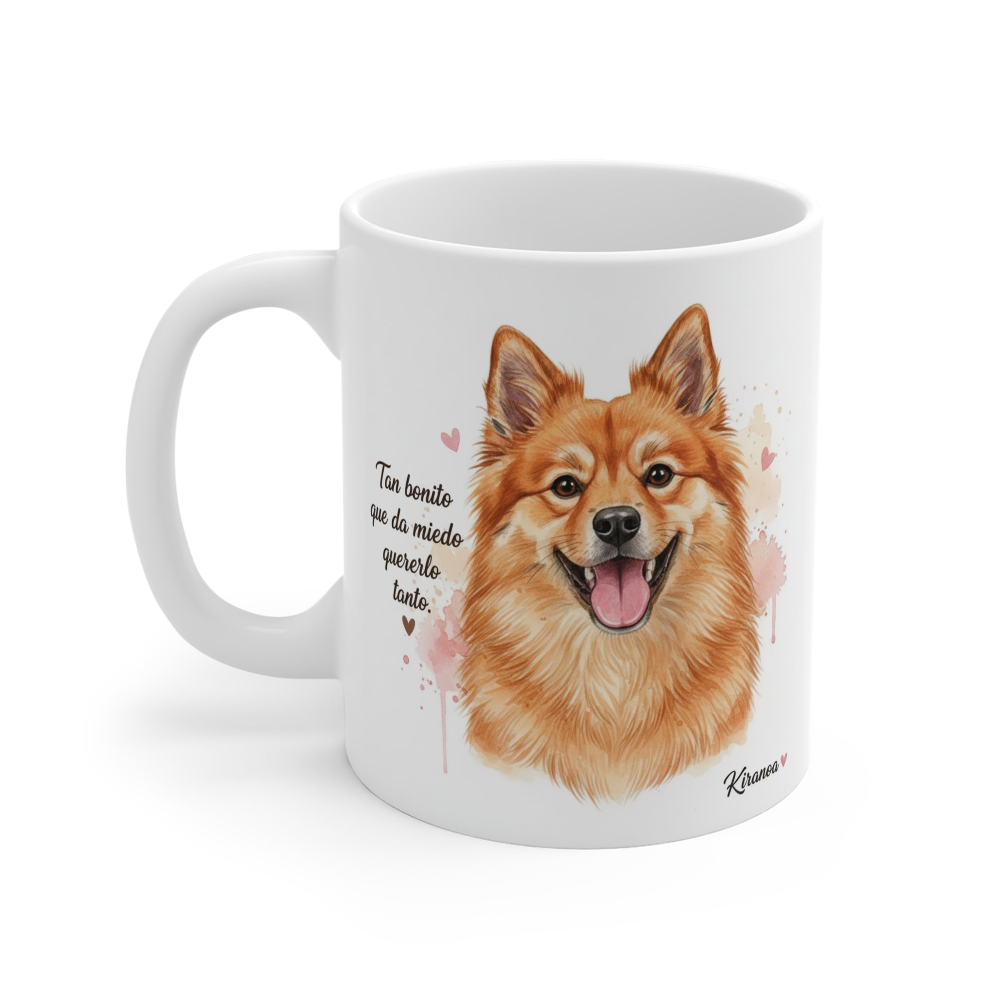 Taza cerámica Spitz Alemán con diseño impreso en ambas caras – vista trasera