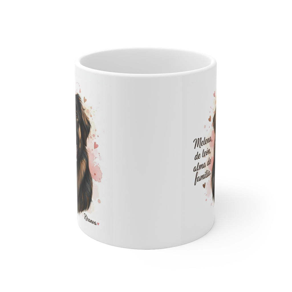 Taza cerámica Leonberger 325 ml – vista lateral