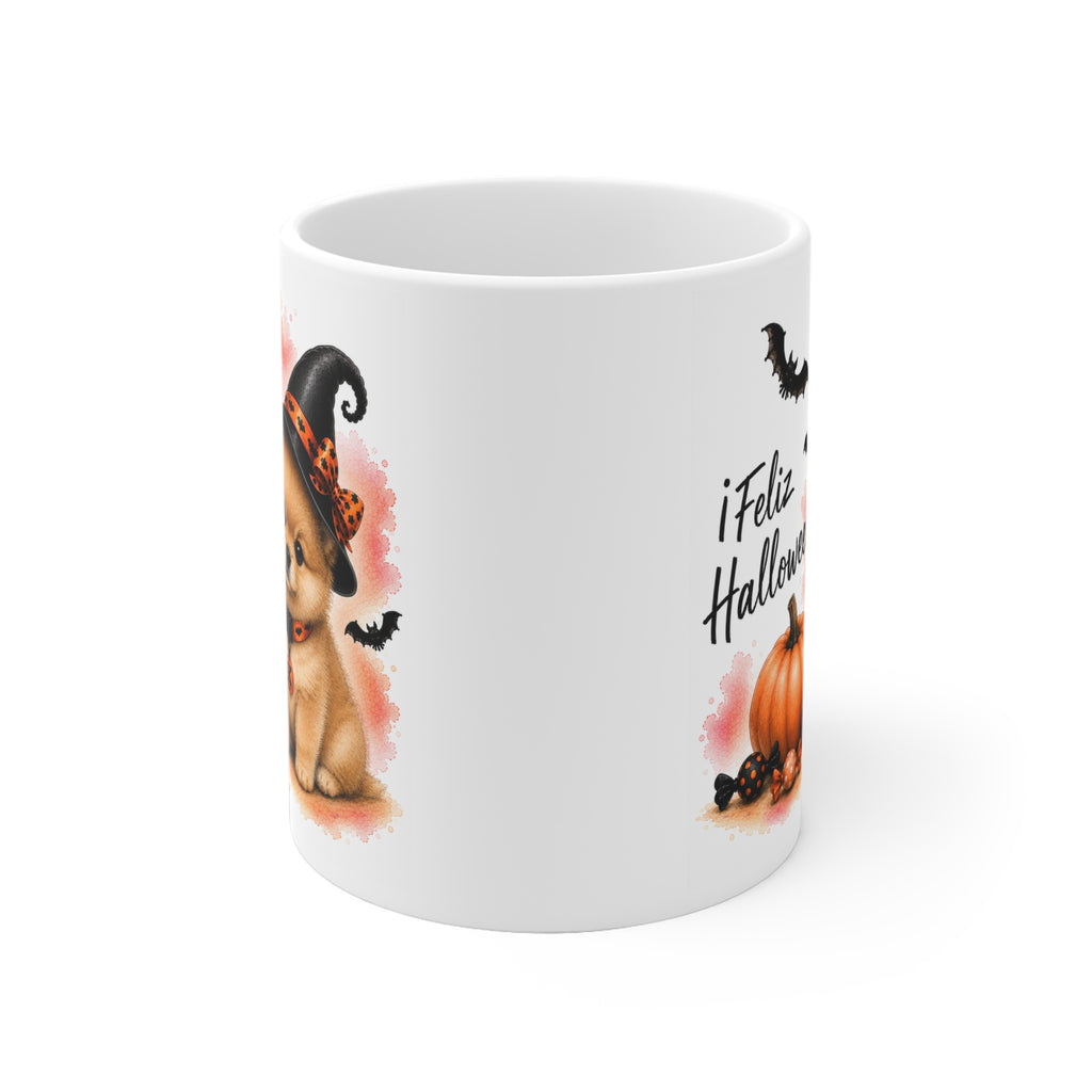 Taza cerámica Pomerania 325 ml edición Halloween – vista lateral