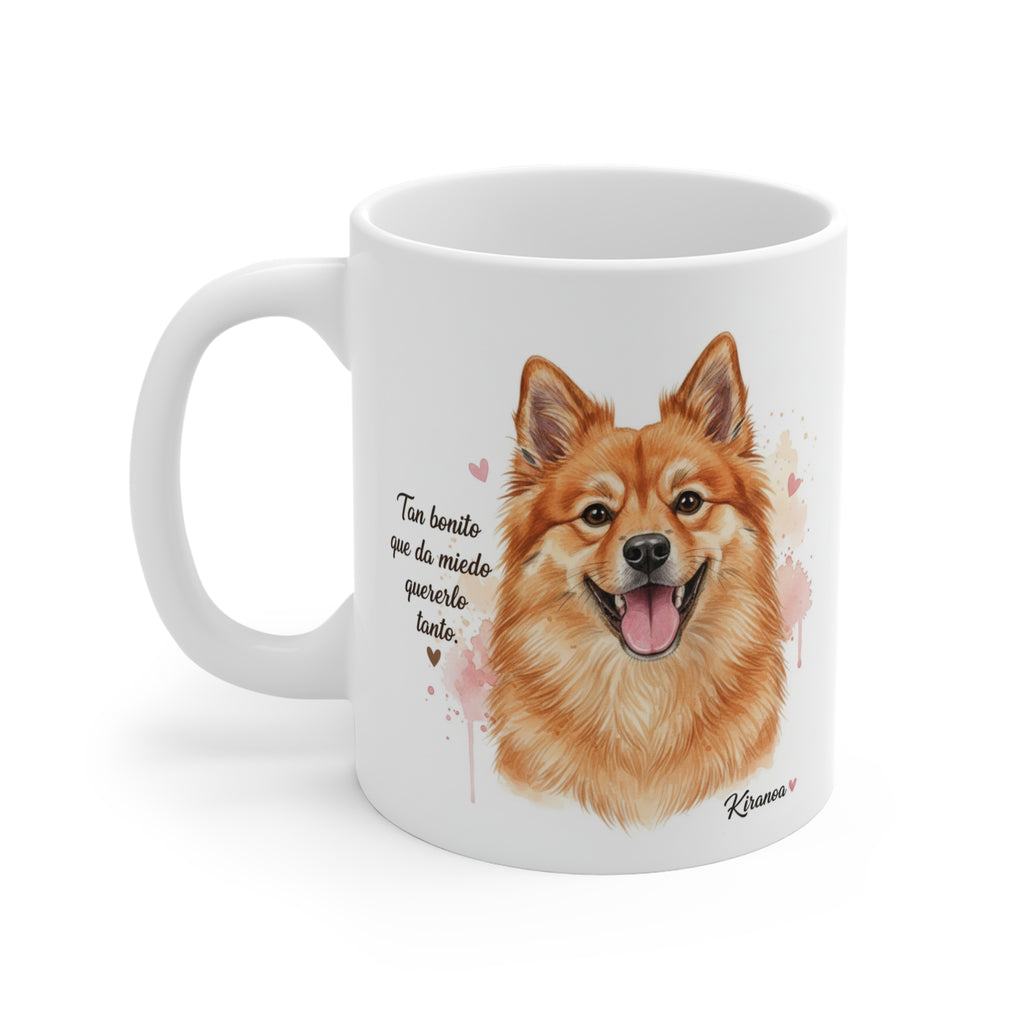 Taza cerámica Spitz Alemán con diseño impreso en ambas caras – vista trasera