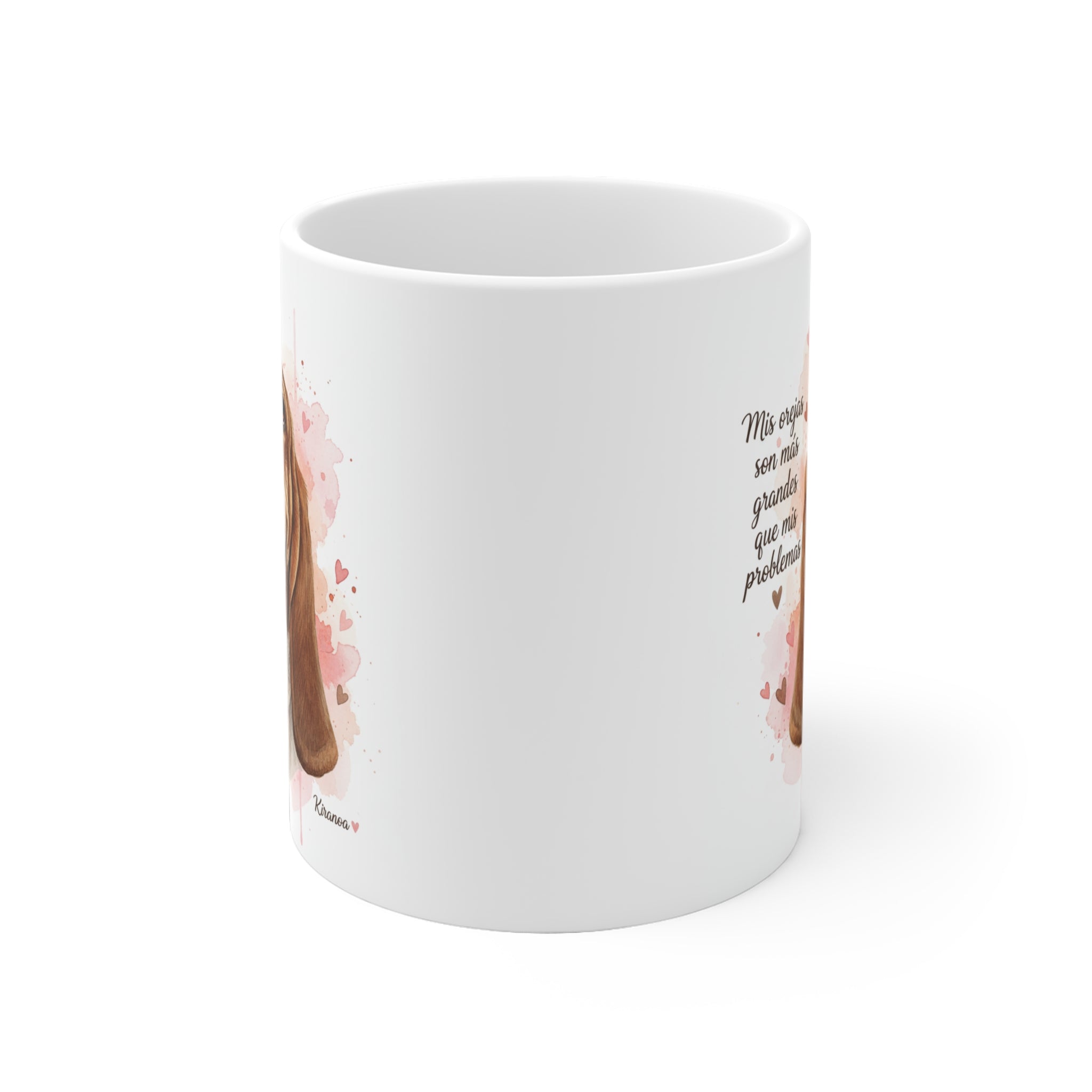 Taza Basset Hound | Mis orejas son más grandes que mis problemas