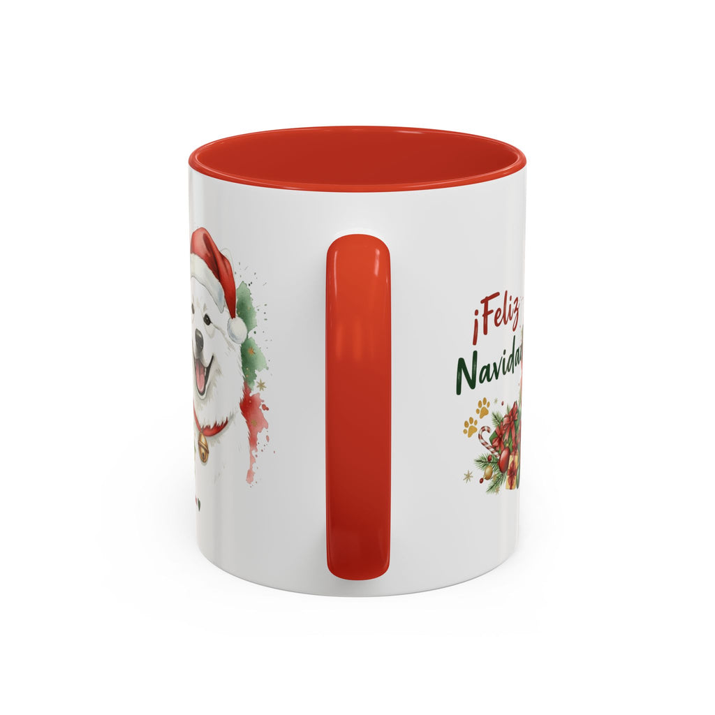 Taza Navideña Samoyedo | ¡Feliz Navidad!