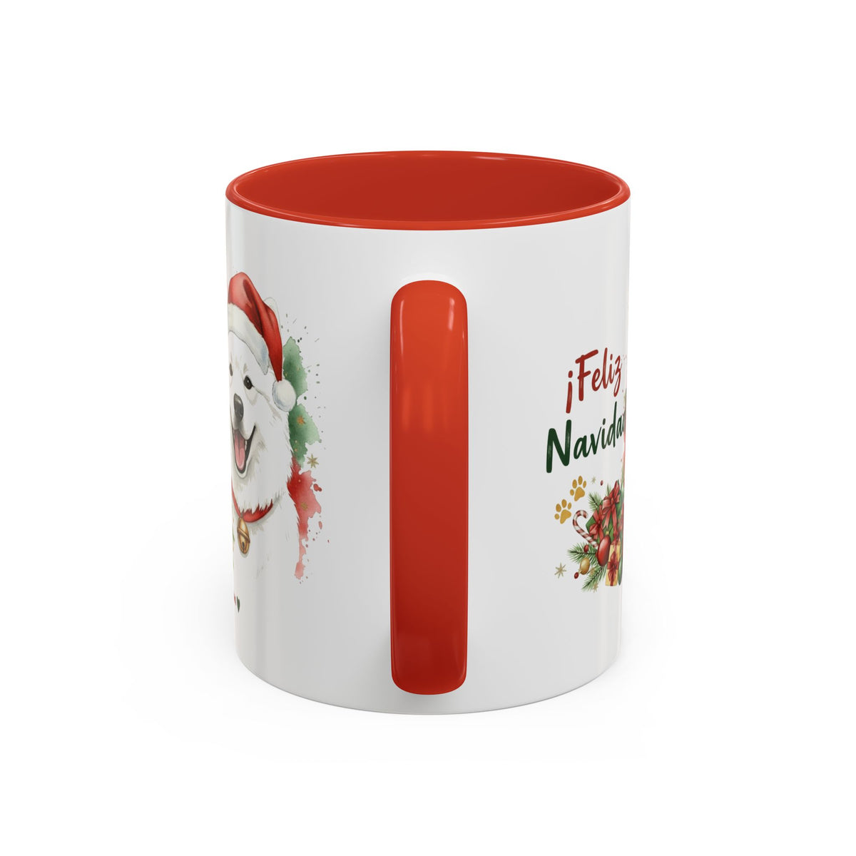 Taza Navideña Samoyedo | ¡Feliz Navidad!