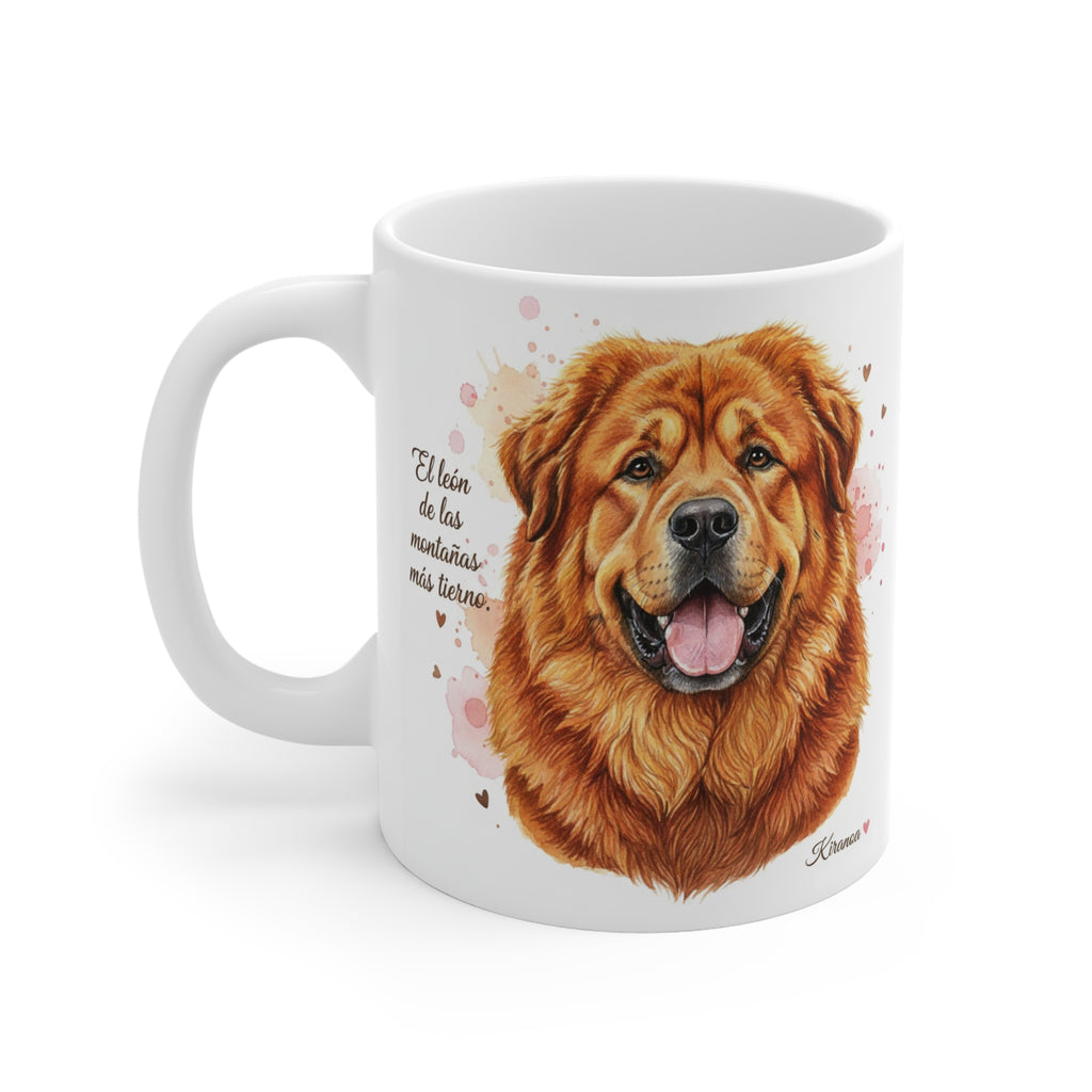 Taza Mastín del Tíbet | El león de las montañas más tierno