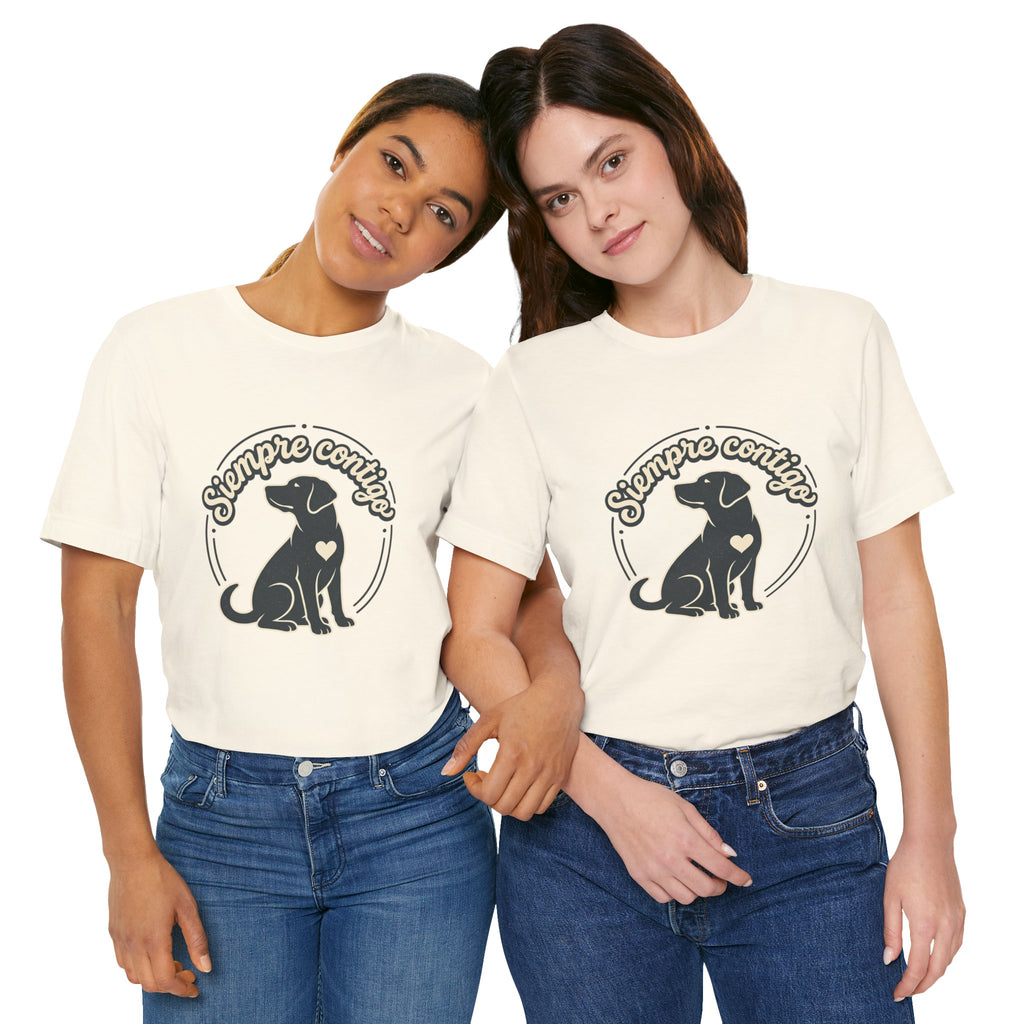 Camiseta Emotiva Unisex — Siempre Contigo