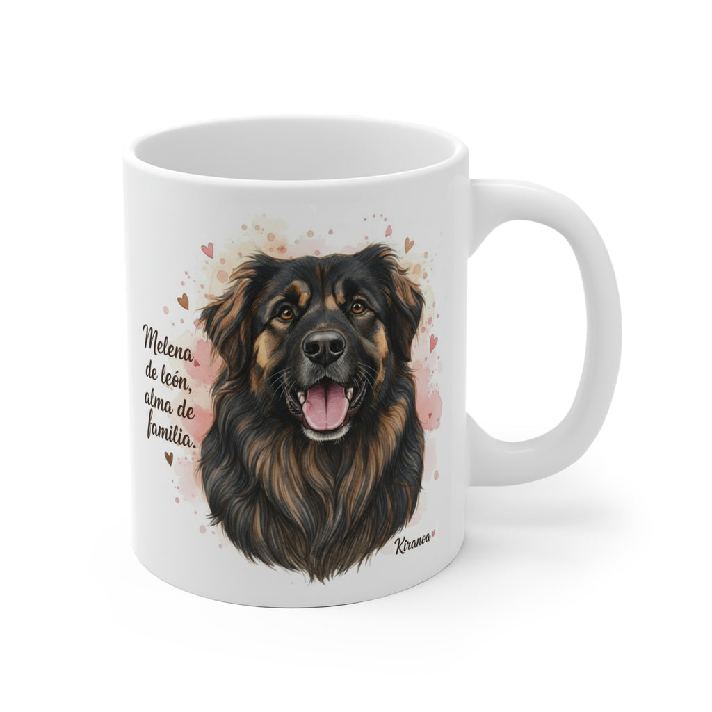 Taza Leonberger | Melena de león alma de familia