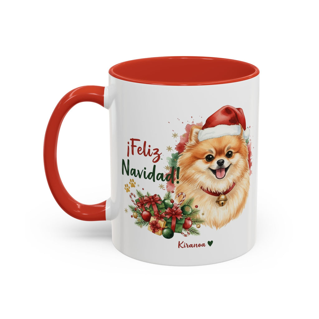 Taza Navideña Pomerania | ¡Feliz Navidad!