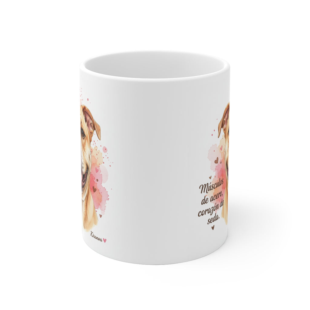 Taza cerámica Bulldog Americano 325 ml – vista lateral