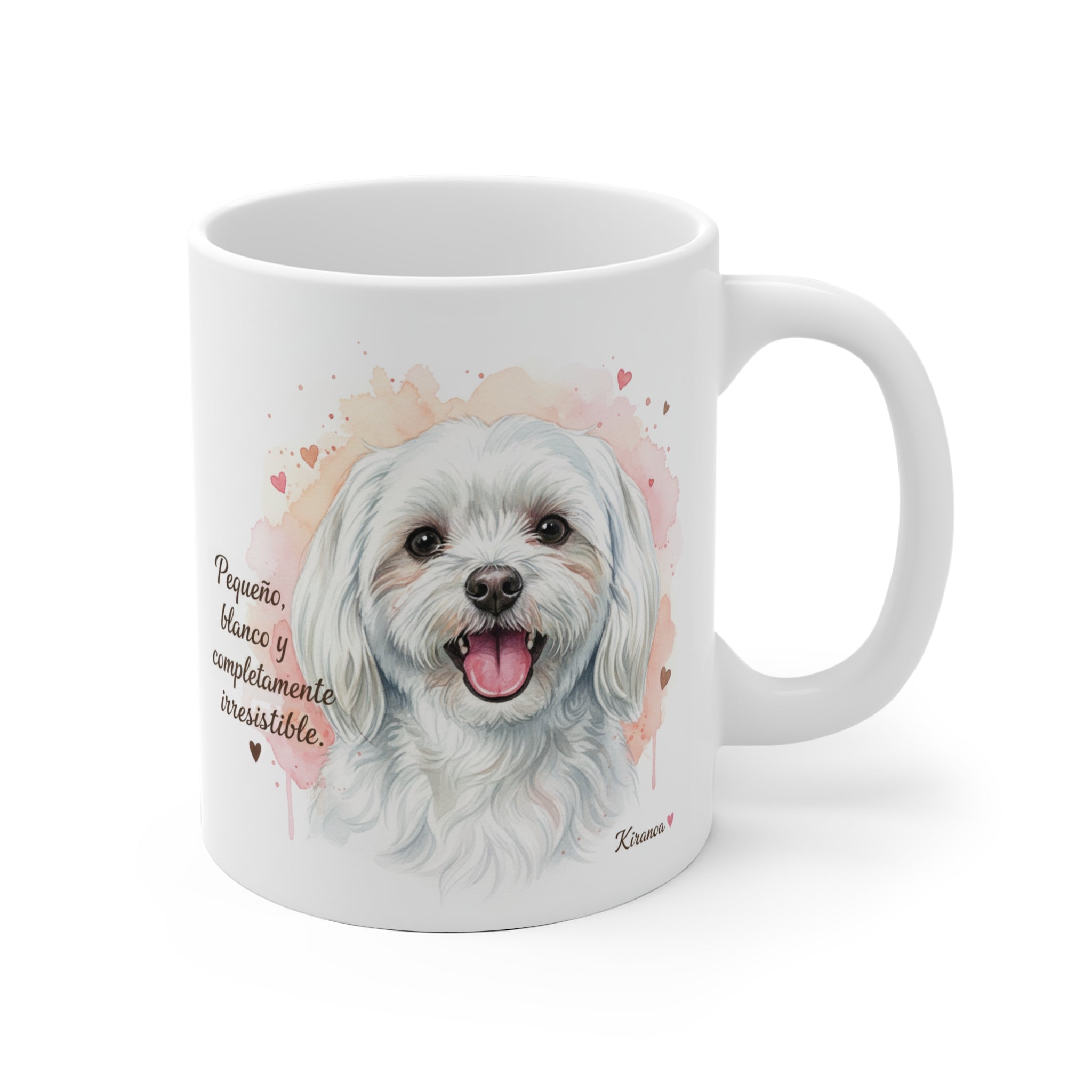 Taza Bichón Maltés | Pequeño blanco y completamente irresistible