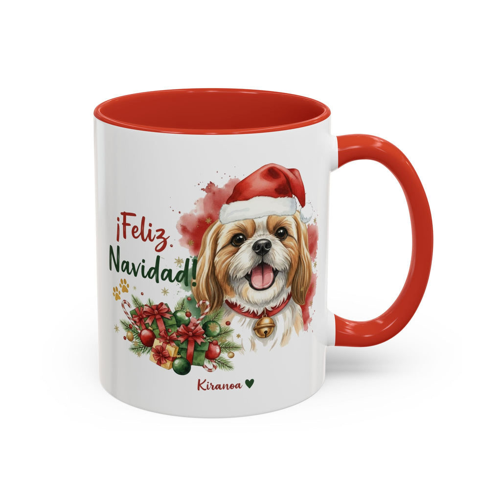 Taza Navideña Shih Tzu | ¡Feliz Navidad!