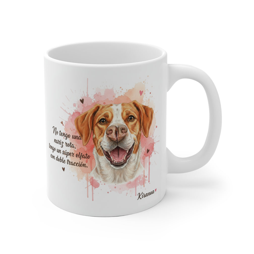 Taza Pachón Navarro | No tengo una nariz rota tengo un súper olfato con doble tracción