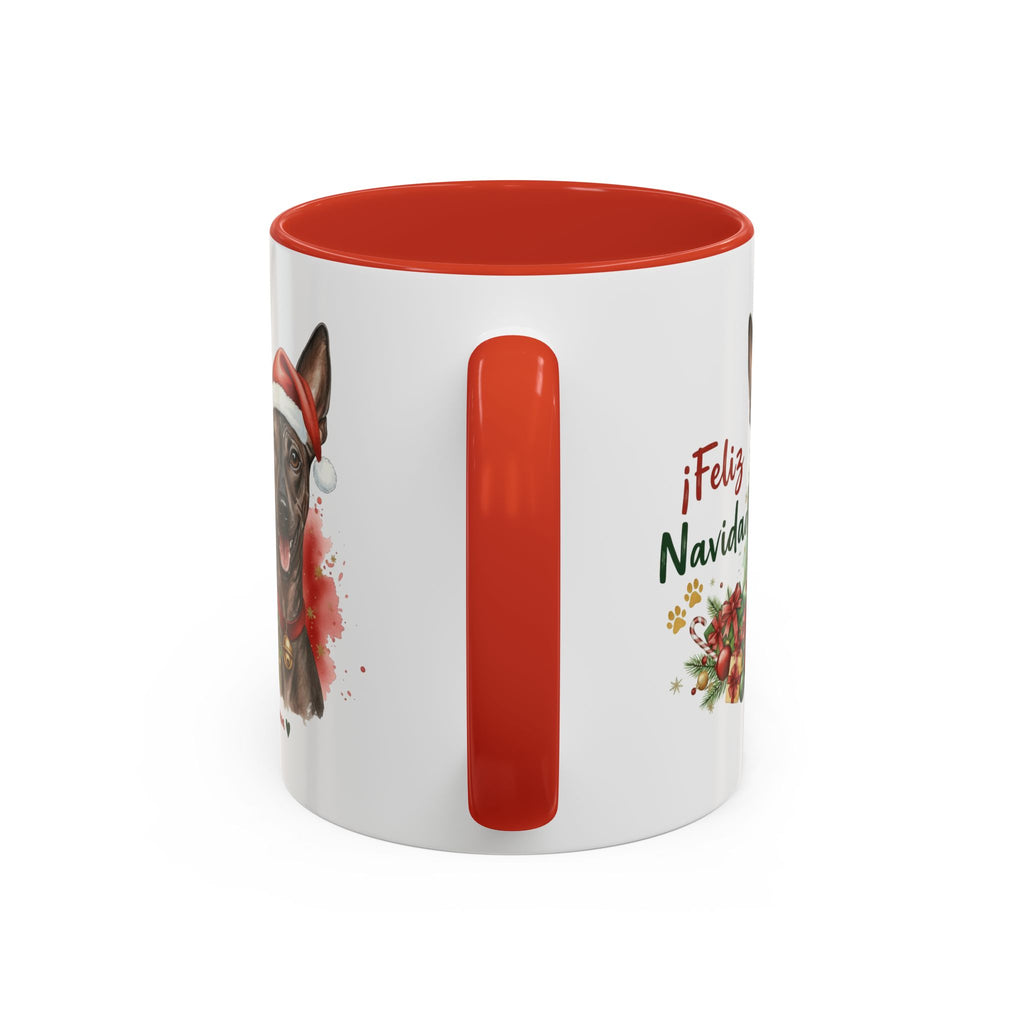 Taza Navideña Viringo Perro sin Pelo del Perú | ¡Feliz Navidad!