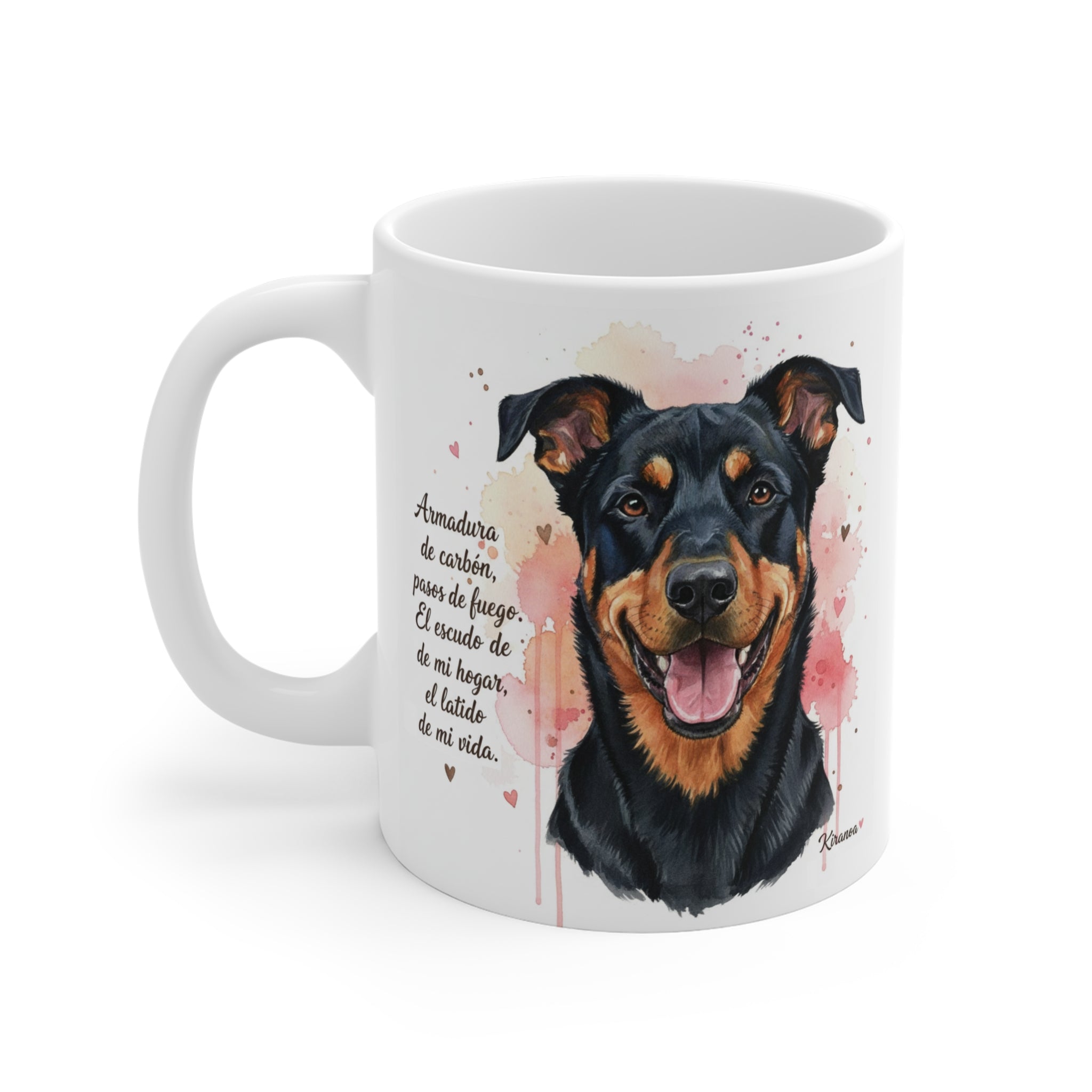 Taza Beauceron | Armadura de carbón pasos de fuego