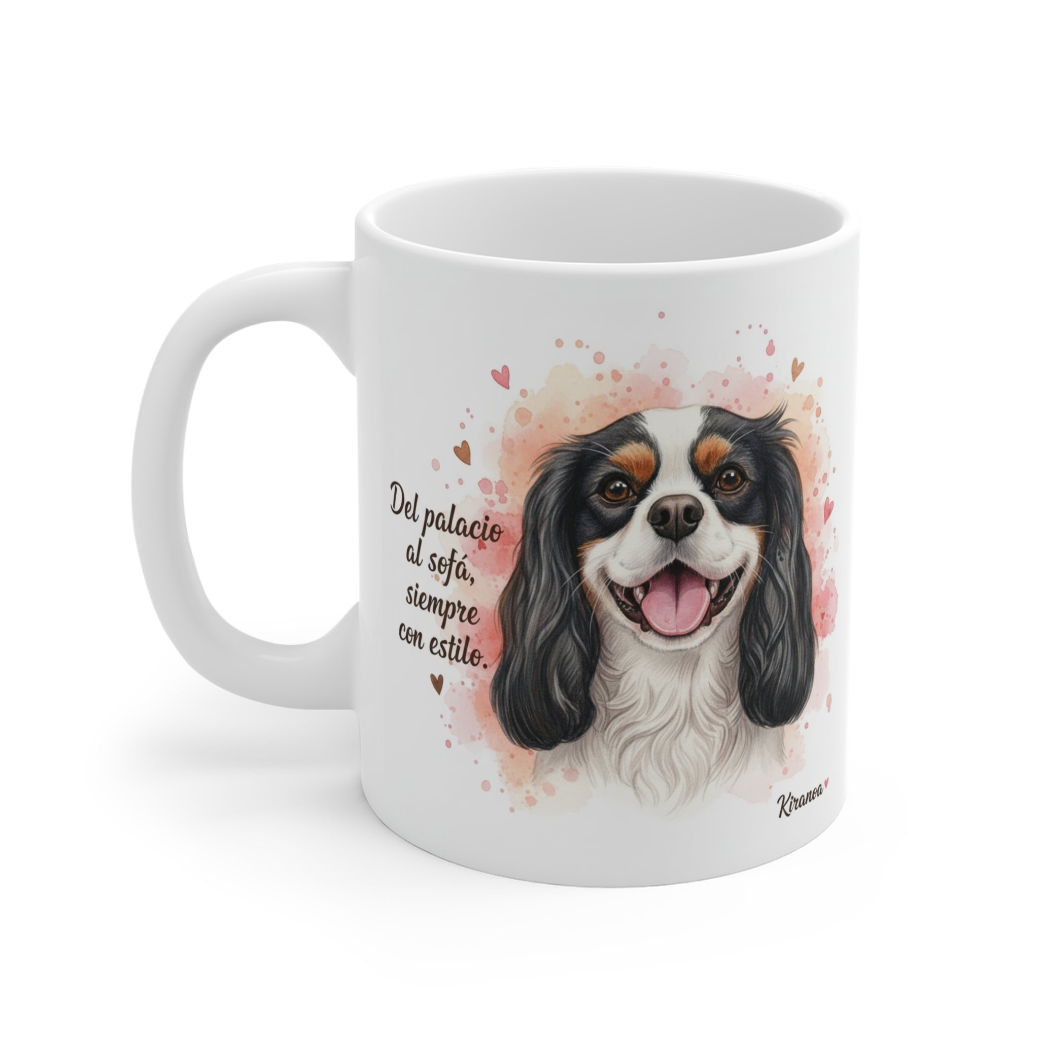 Taza Cavalier King Charles Spaniel | Del palacio al sofá siempre con estilo