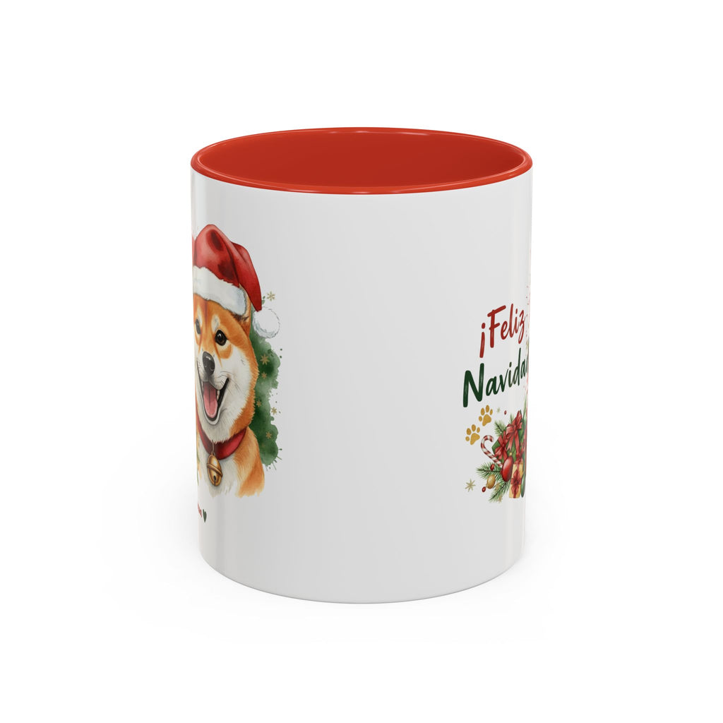 Taza Navideña Shiba Inu | ¡Feliz Navidad!