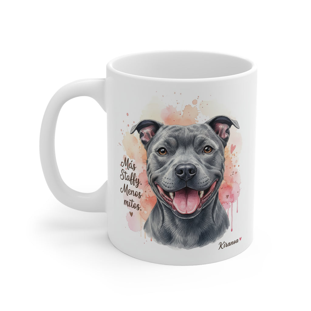 Taza Staffy Blue | Más Staffy Menos Mitos