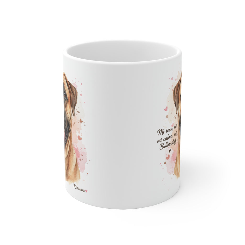 Taza cerámica Bullmastiff 325 ml – vista lateral