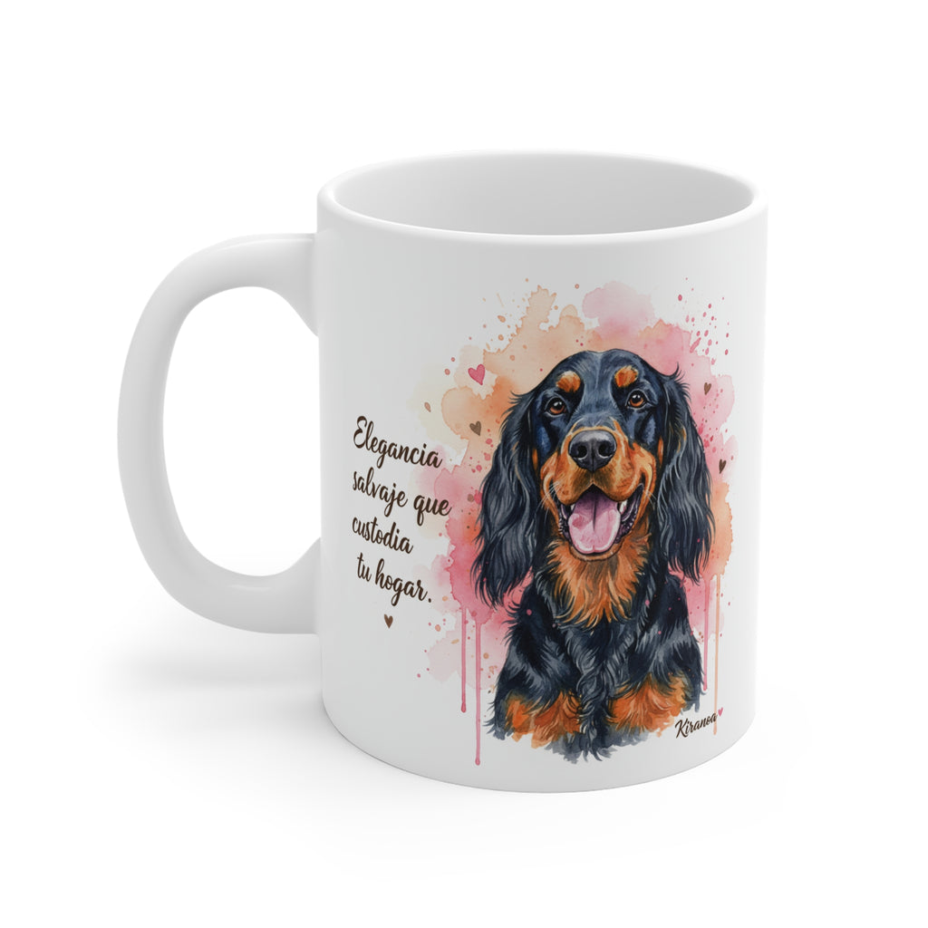 Taza Setter Gordon  | Elegancia salvaje que custodia tu hogar