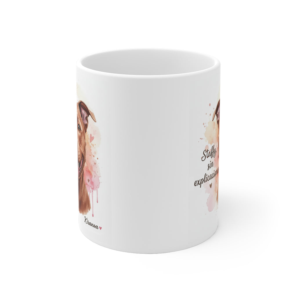 Taza Staffy | Staffy sin explicaciones