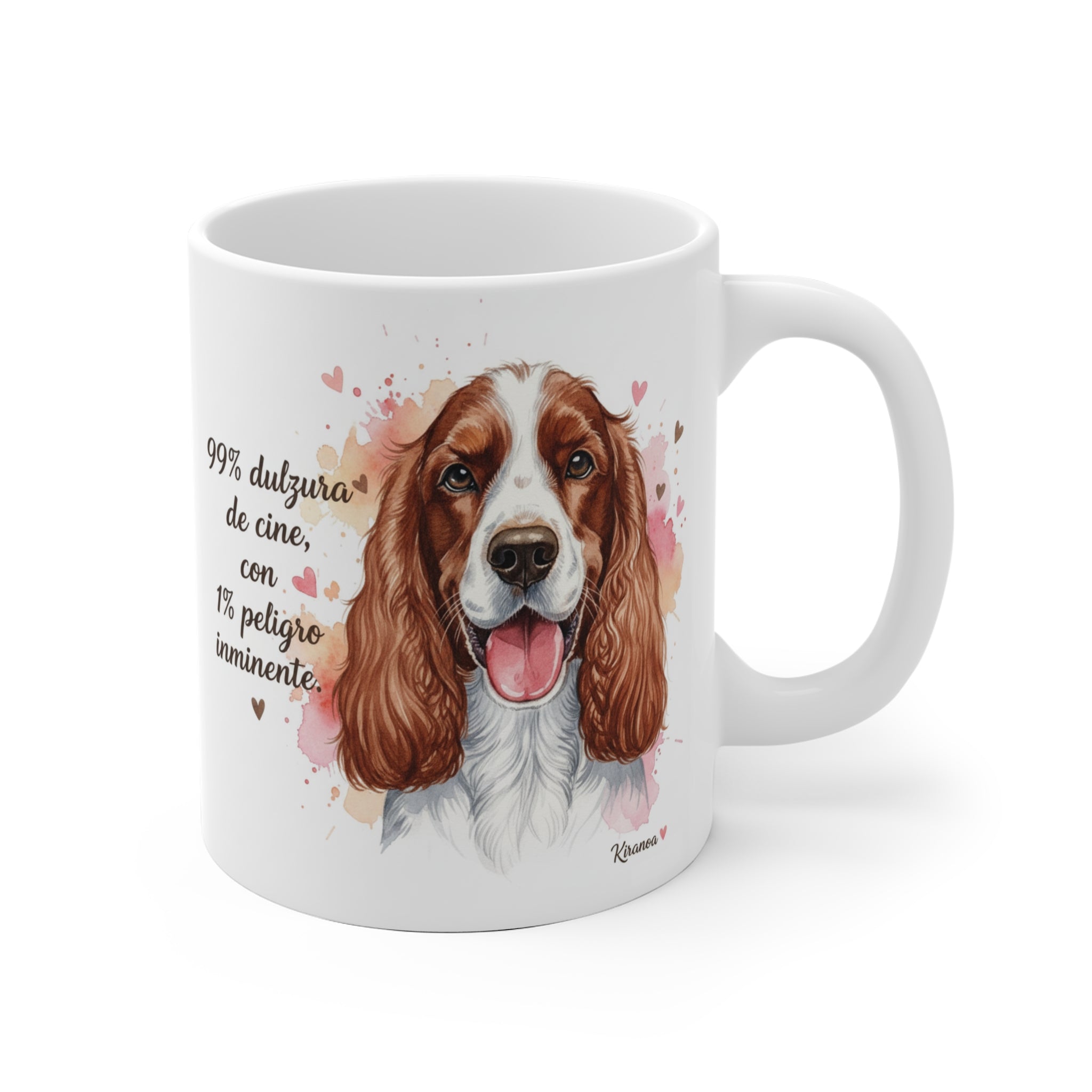 Taza Cocker Spaniel Americano | 99% Dulzura de cine con 1% peligro inminente