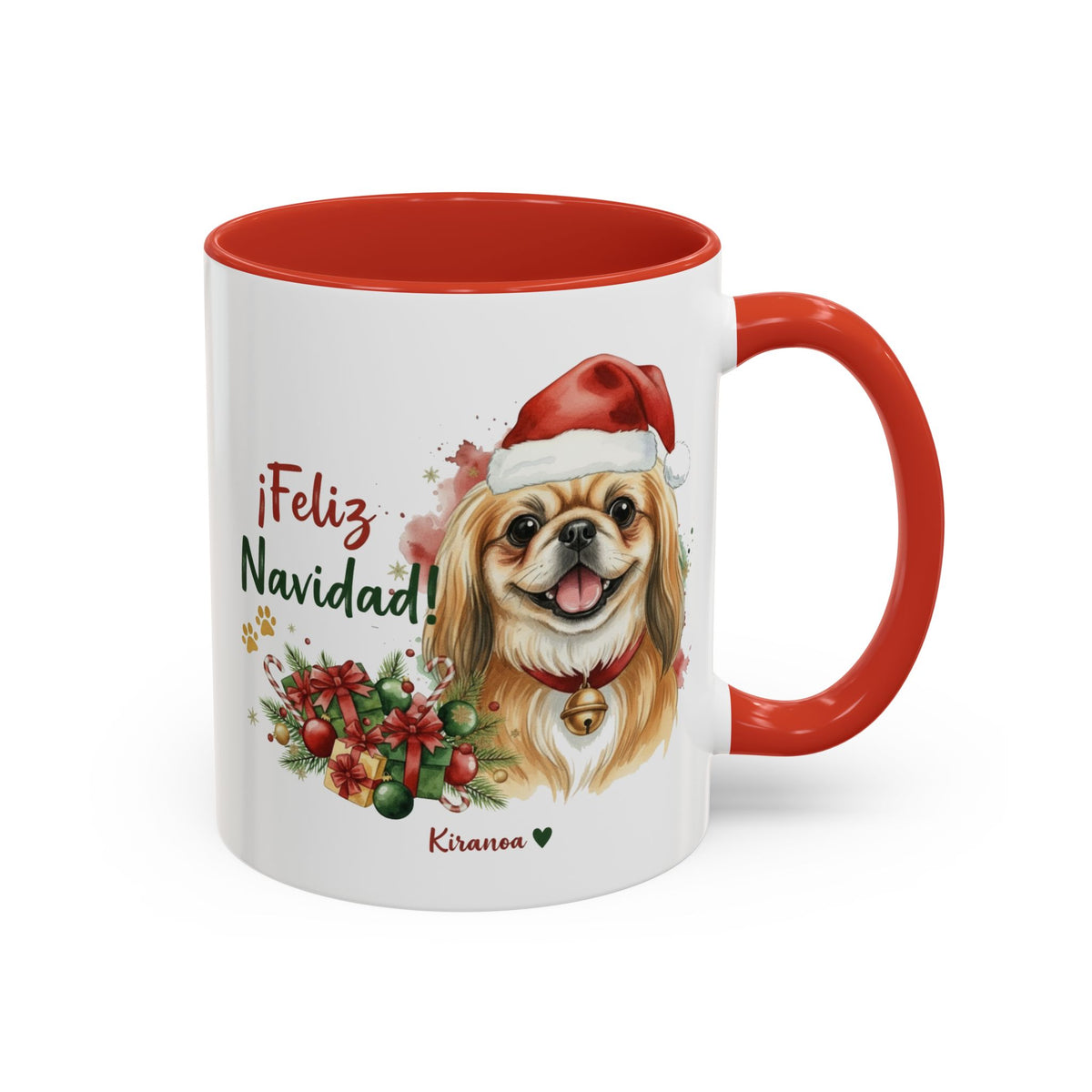 Taza Navideña Pequinés | ¡Feliz Navidad!