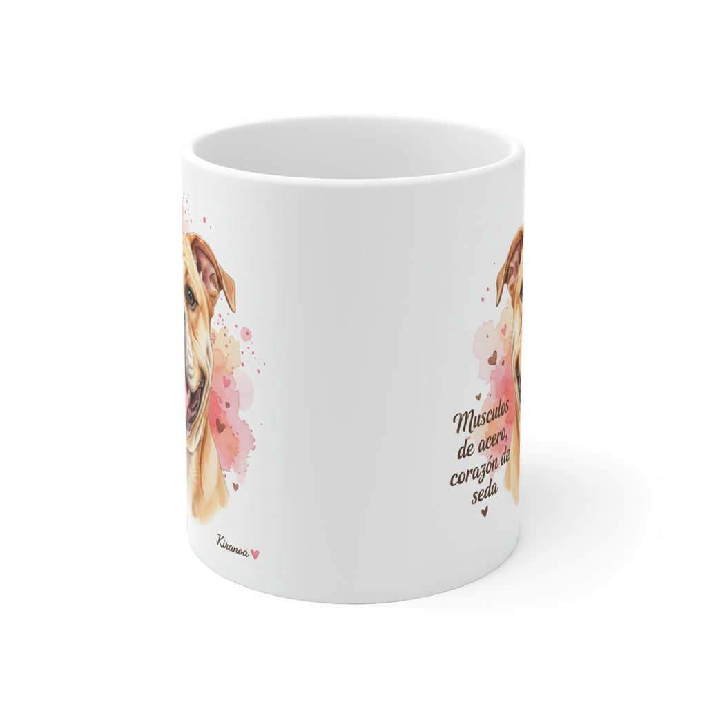Taza cerámica Bulldog Americano 325 ml – vista lateral