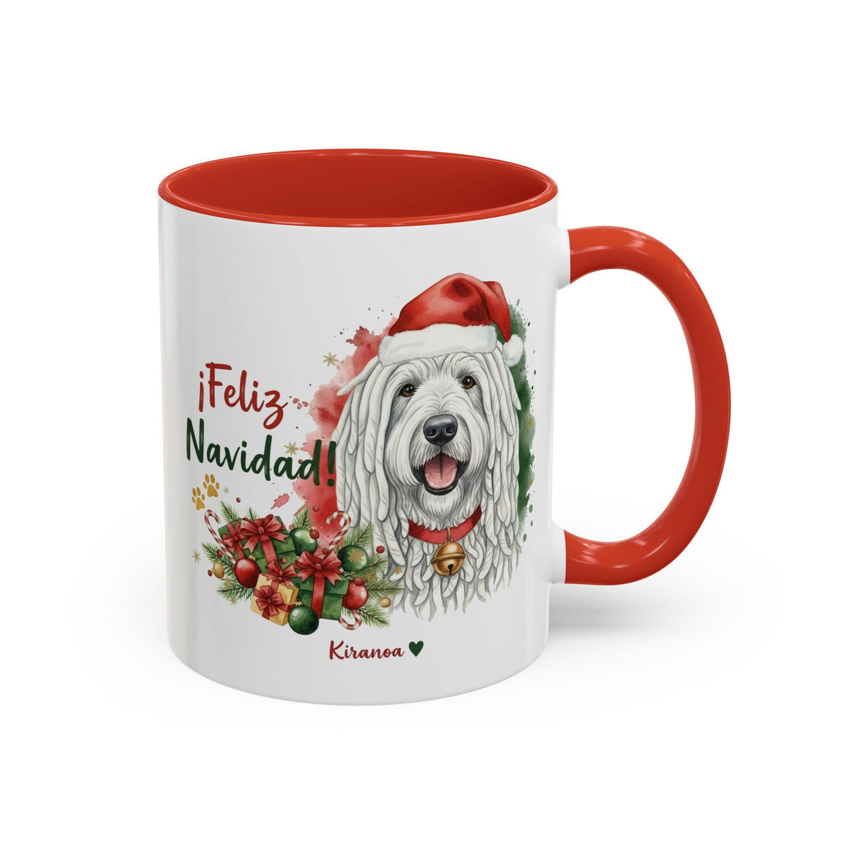 Taza Navideña Komondor | ¡Feliz Navidad!