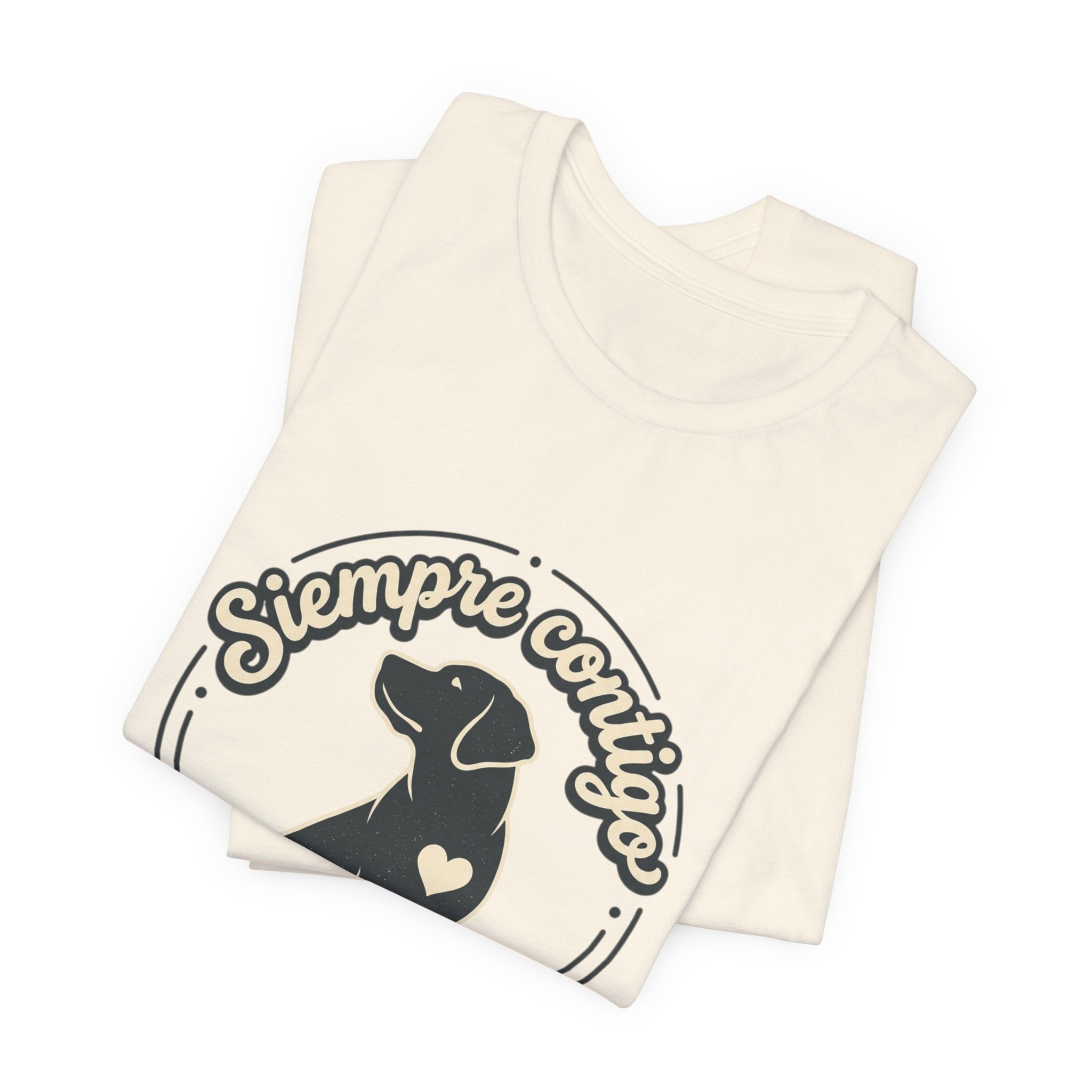 Camiseta Emotiva Unisex — Siempre Contigo