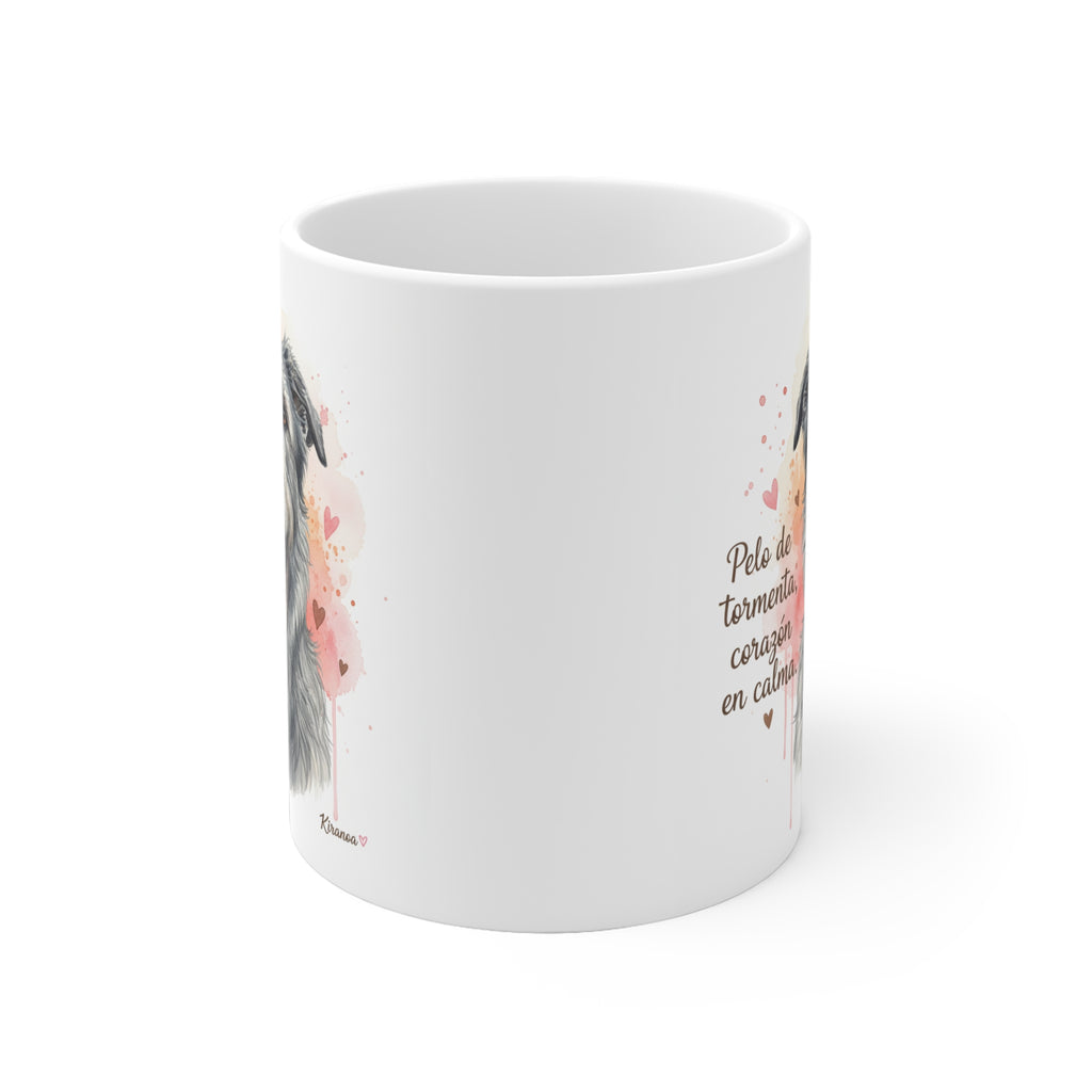 Taza cerámica Irish Wolfhound 325 ml – vista lateral