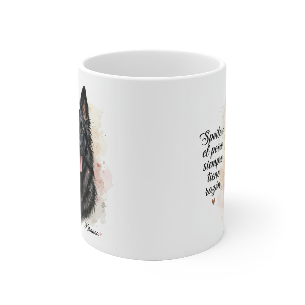 Taza cerámica Groenendael 325 ml – vista lateral