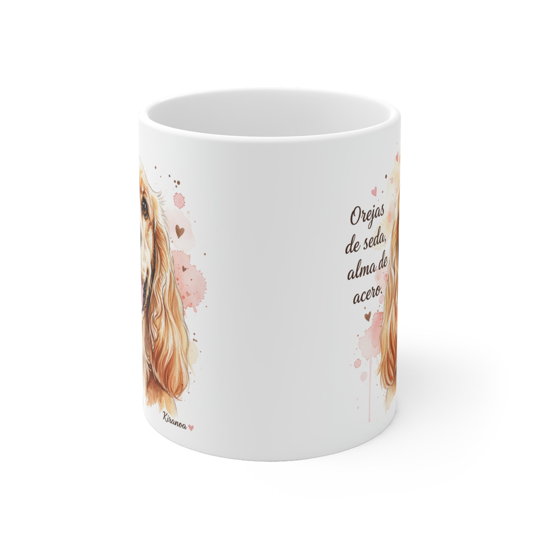 Taza Cocker Spaniel Inglés | Orejas de seda alma de acero